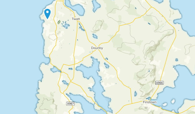 Orkney, Orcades Map