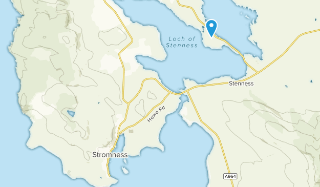Stromness, Orkney Islands Map