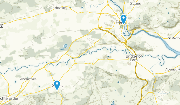 Perth, Perth and Kinross Map