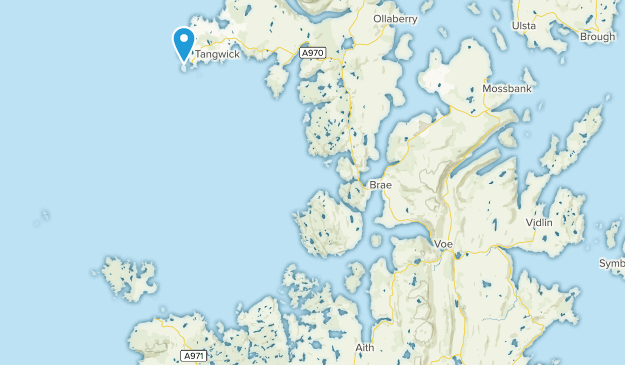 Shetland, Shetland Map