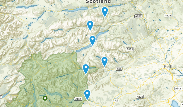 Lochearnhead, Stirling Map