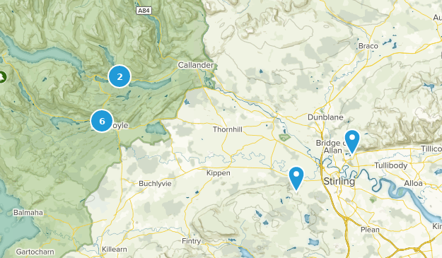 Stirling, Stirling Map