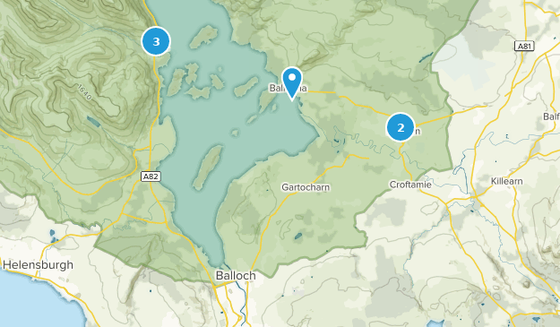 Alexandria, West Dunbartonshire Map