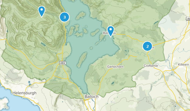 Alexandria, West Dunbartonshire Map