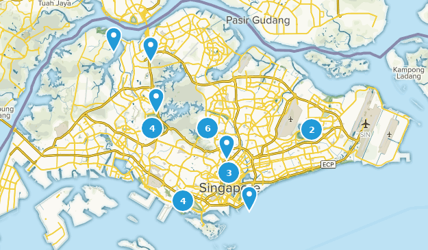 Singapore, Central Map