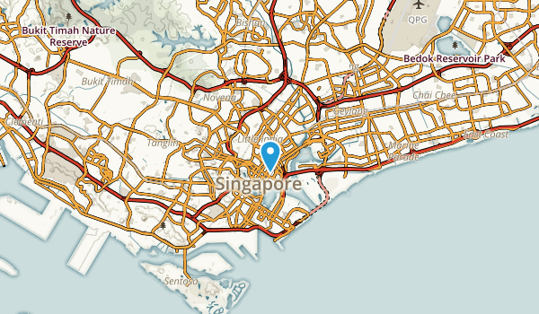 Bugis, Central Singapore Map