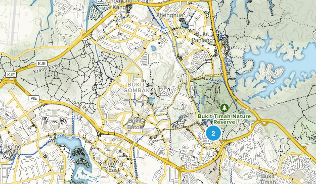 Singapore, South West Map