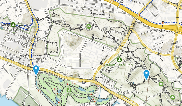 Telok Blangah, South West Map