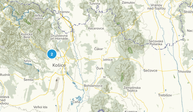 Bankov, Košický kraj Map