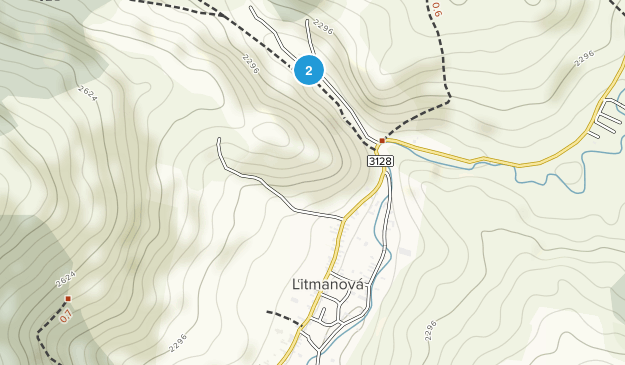 Litmanová, Prešovský kraj Map