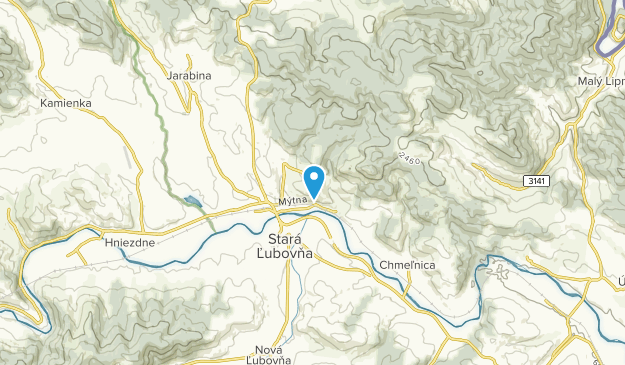 Stará Ľubovňa, Prešovský kraj Map