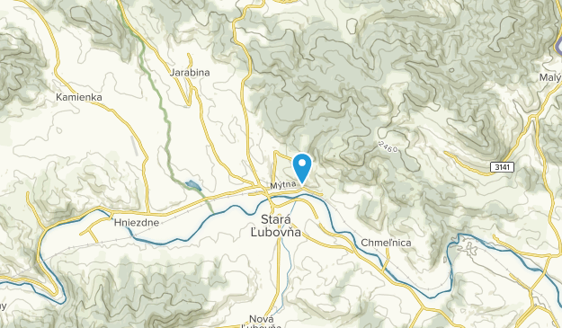 Castillo de Stará Ľubovňa, Prešovský kraj Map
