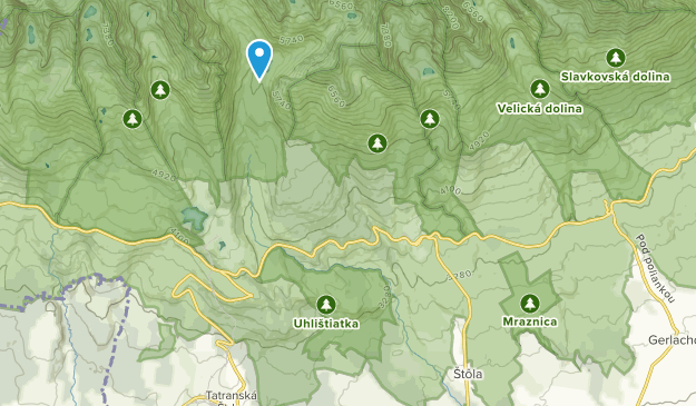 Štôla, Prešovský kraj Map