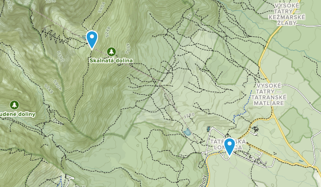 Tatranská Lomnica, Prešovský kraj Map