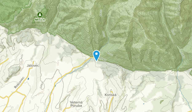 Konská, Región de Žilina Map