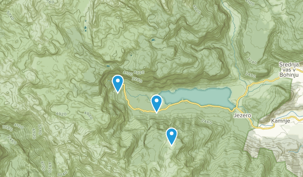 Bohinj, Bohinj Map