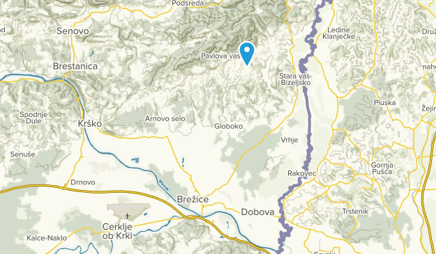 Brežice, Brežice Map