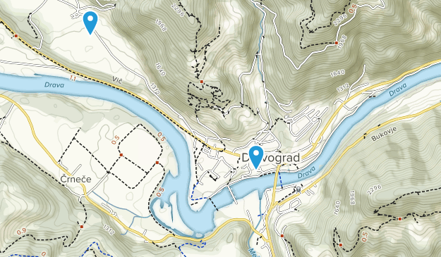 Dravograd, Dravograd Map