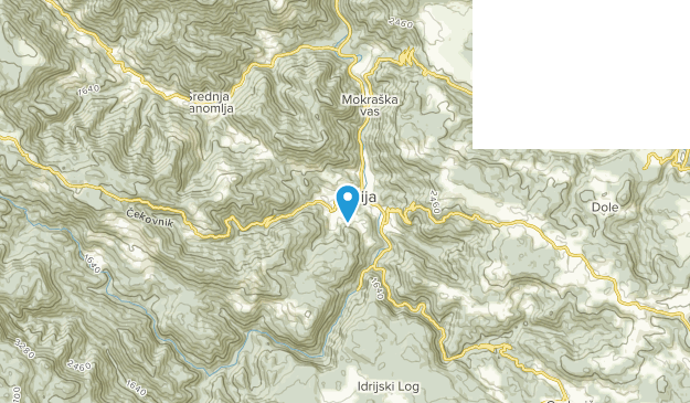 Idrija, Idrija Map