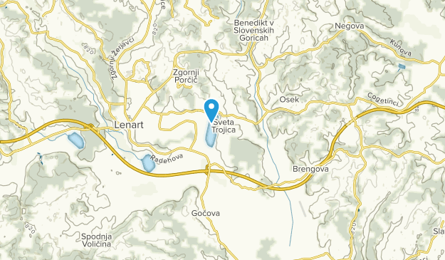 Sveta Trojica v Slovenskih goricah, Lenart Map
