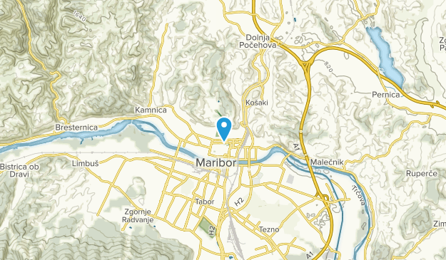 Maribor, Maribor Map