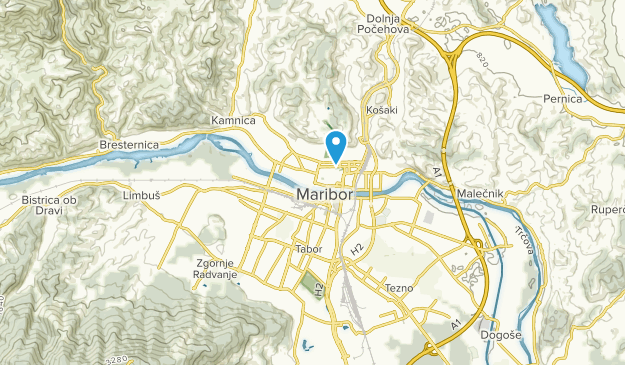 Maribor, Maribor Map