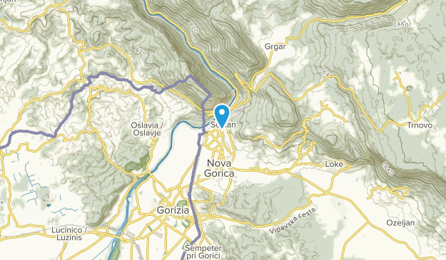 Nova Gorica, Nova Goriška Map