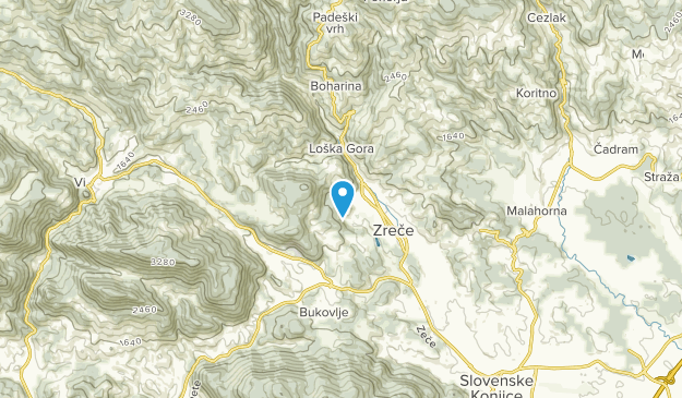 Zreče, Zrece Map
