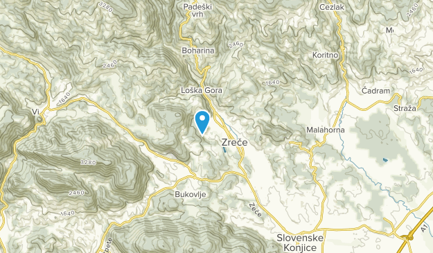 Zreče, Zrece Map