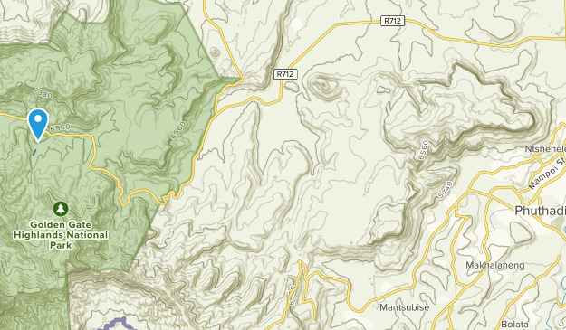 Phuthaditjhaba, Free State Map