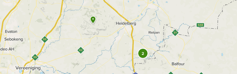 Where in South Africa is Heidelberg?