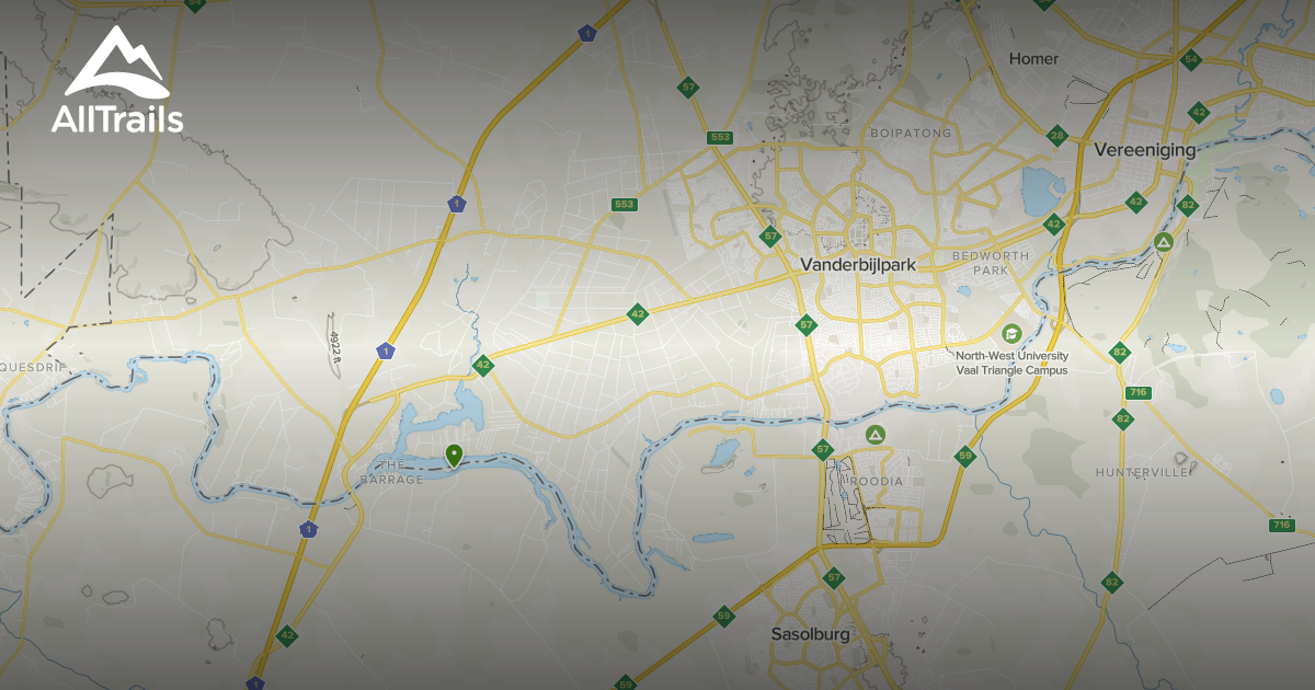 Best hikes and trails in Vanderbijlpark | AllTrails