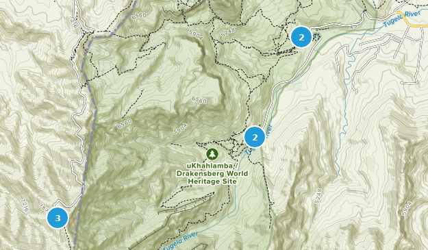 Bonjaneni, Kwazulu-Natal Map
