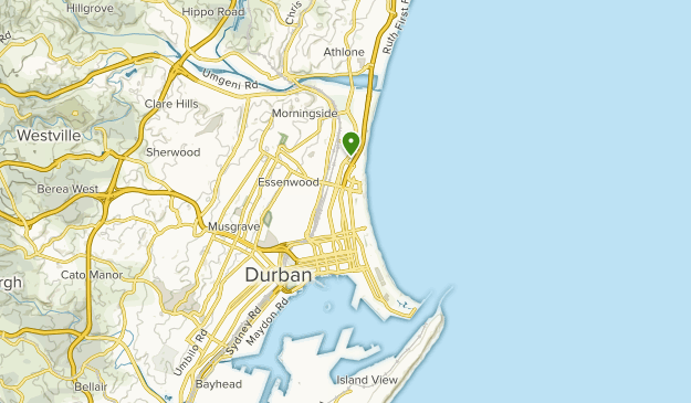 DURBAN NATAL MAP visual data 2