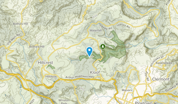 Forest Hills, Kwazulu-Natal Map