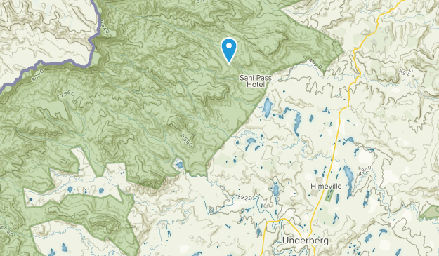 Kwa Sani NU, Kwazulu-Natal Map