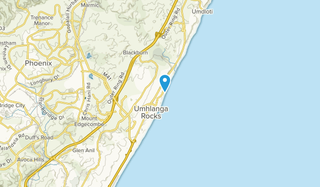 Umhlanga, Kwazulu-Natal Map