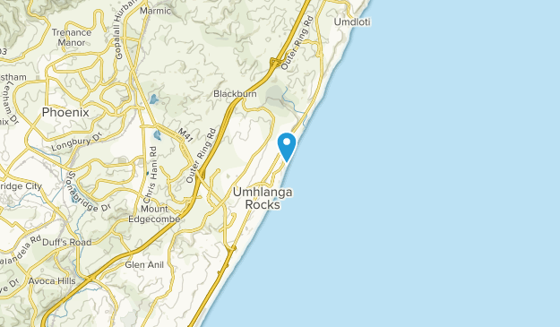 Umhlanga Rocks, Kwazulu-Natal Map