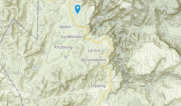 Blyde River Canyon Nature Reserve, Mpumalanga Map
