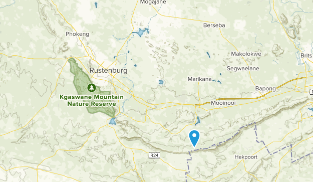 Rustenburg NU, North West Map