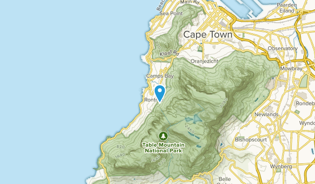Bakoven, Western Cape Map
