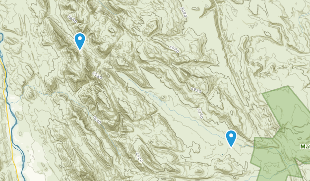 Cederberg, Provincia Occidental del Cabo Map