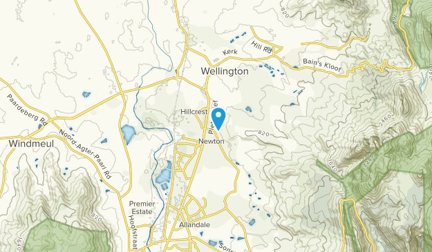 Diemersfontein, Western Cape Map