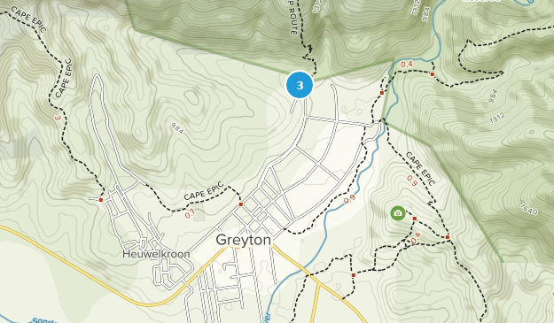 Greyton, Westkap Map