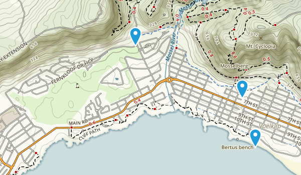 Hermanus, Western Cape Map