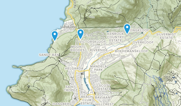 Hout Bay, Cap occidental Map