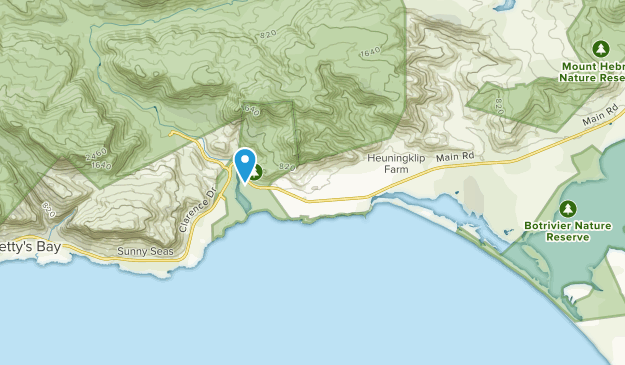Kleinmond, Western Cape Map