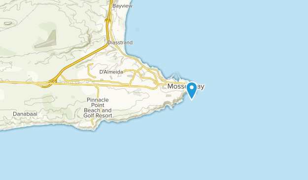 Mossel Bay, Westkap Map