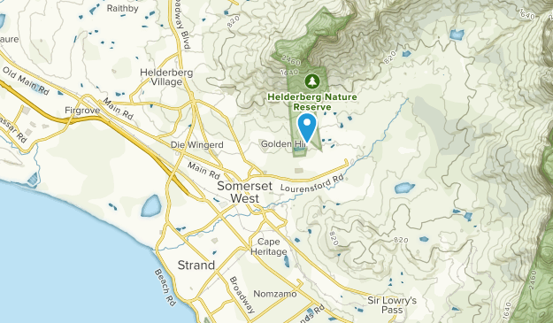 Somerset West, Western Cape Map