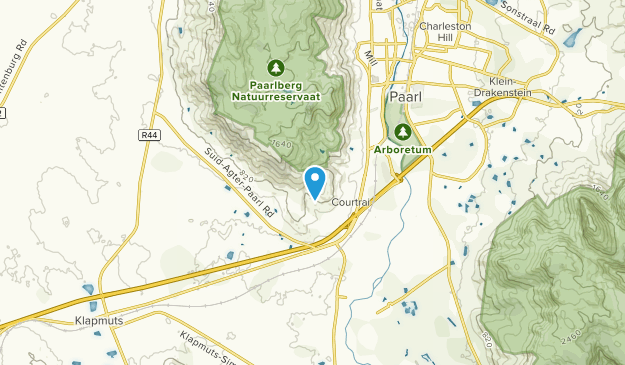 Suider-Paarl, Western Cape Map